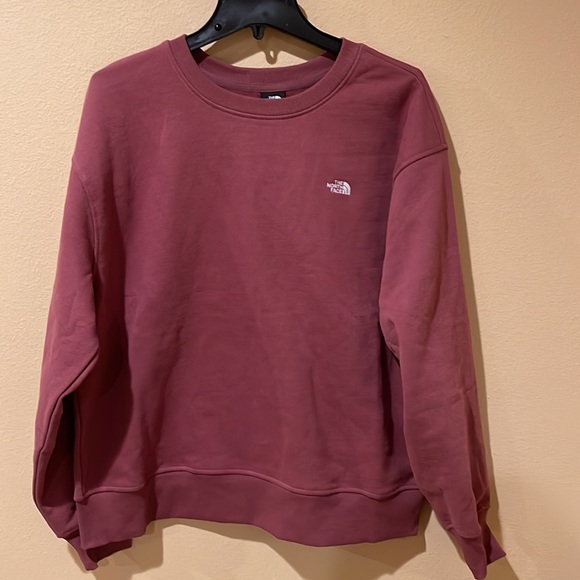 The North Face Tops - NWT North Face City Standard Crew Sweatshirt in Wild Ginger